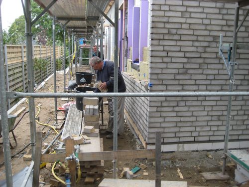 Hausbau grauer Klinker Flensburg